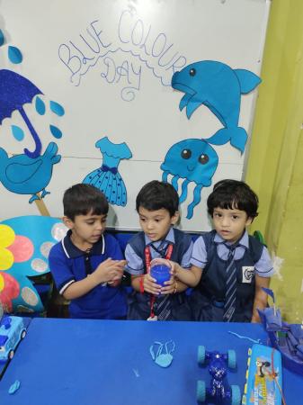 Blue colour day celebration 