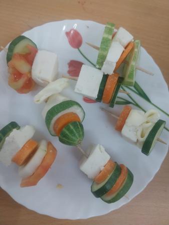 Veggie Art Activity